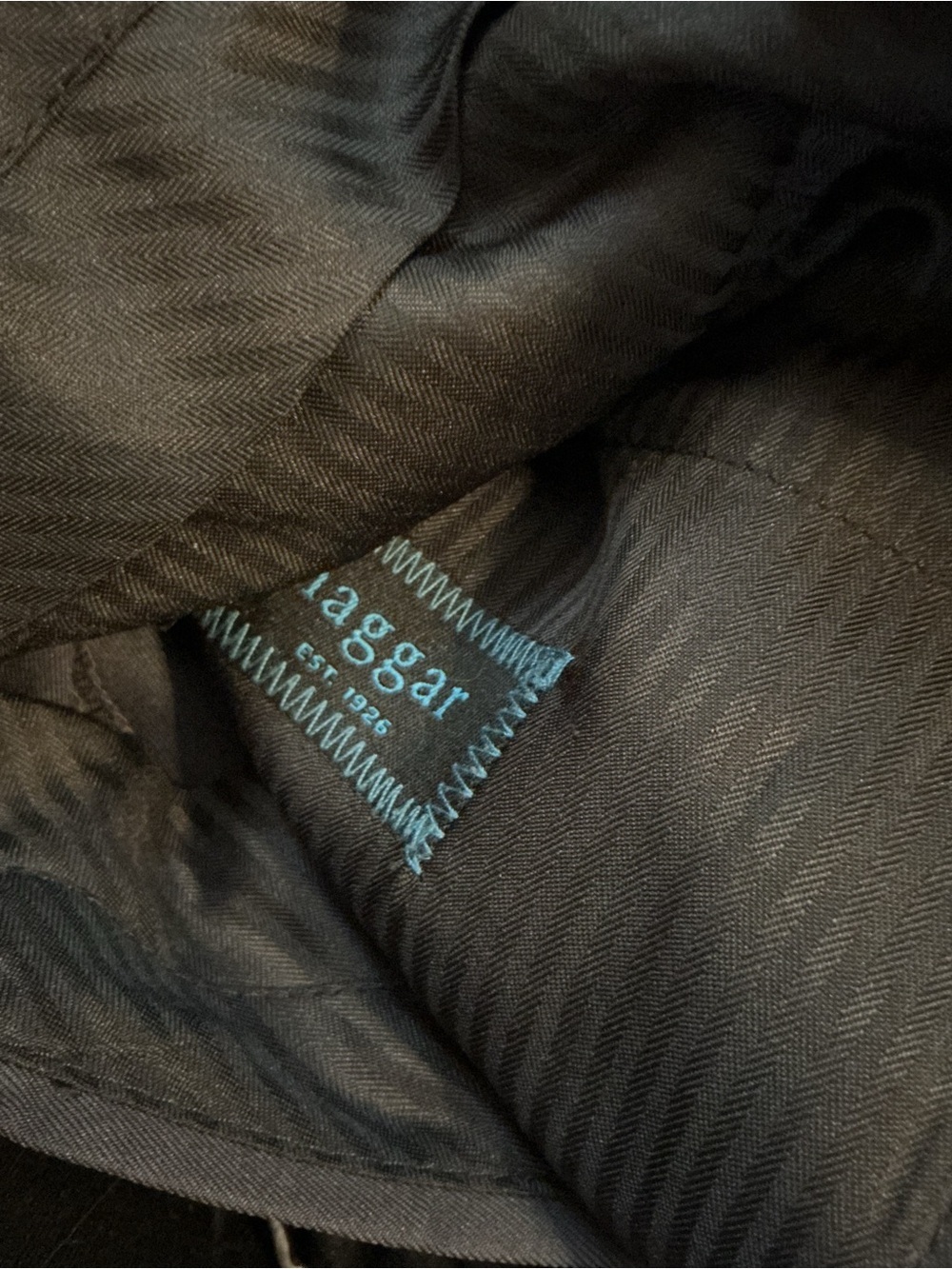 ๐ผHaggar Men's Dark Gray Dress Pants - Picture 5 of 5